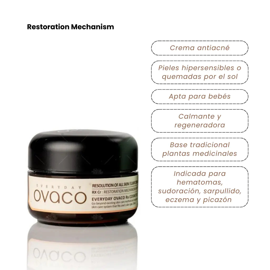 Restoration crema ovaco