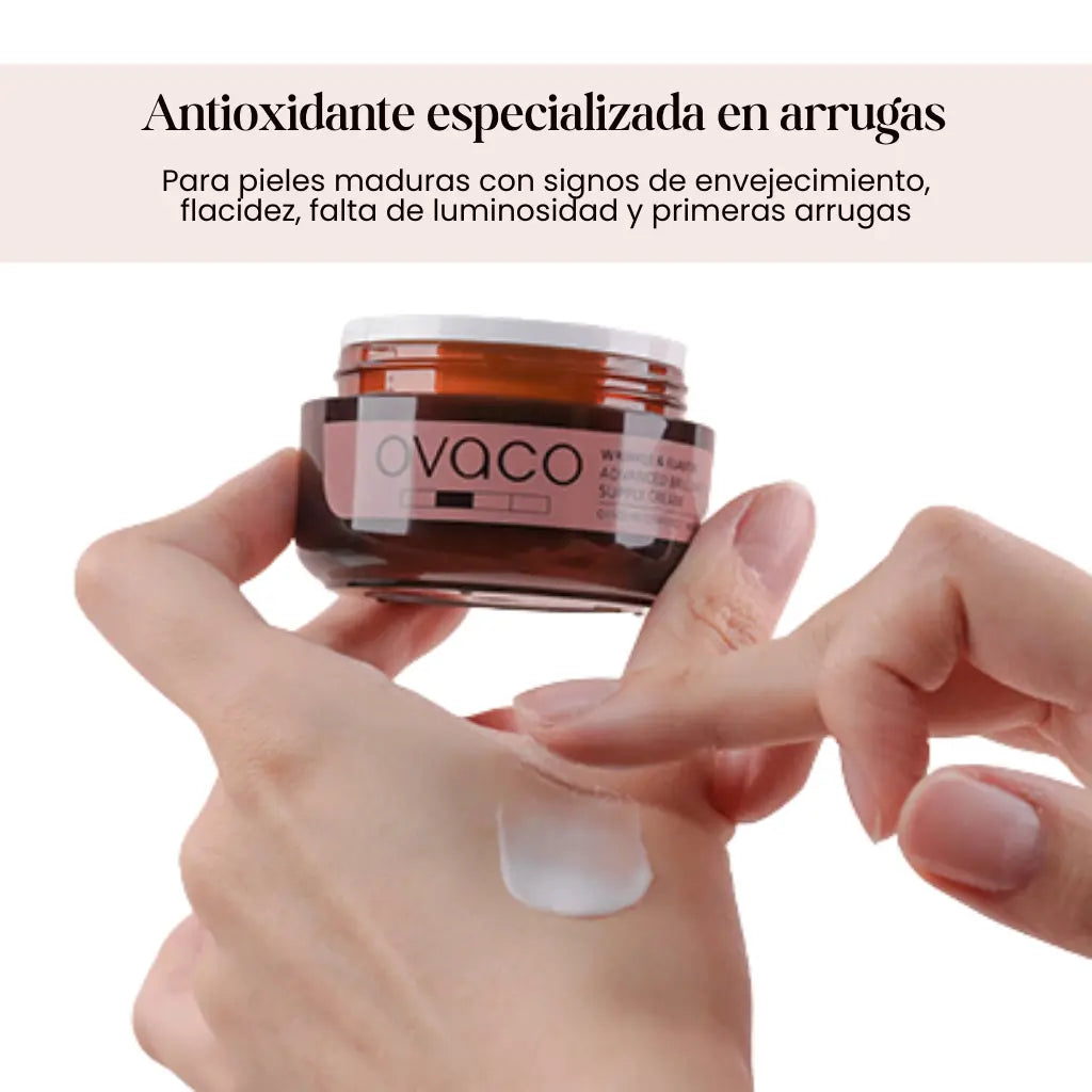 crema antiarrugas ovaco