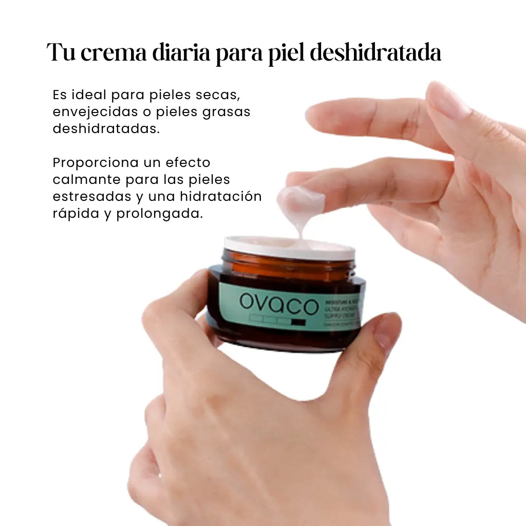 Crema facial hidratante ovaco