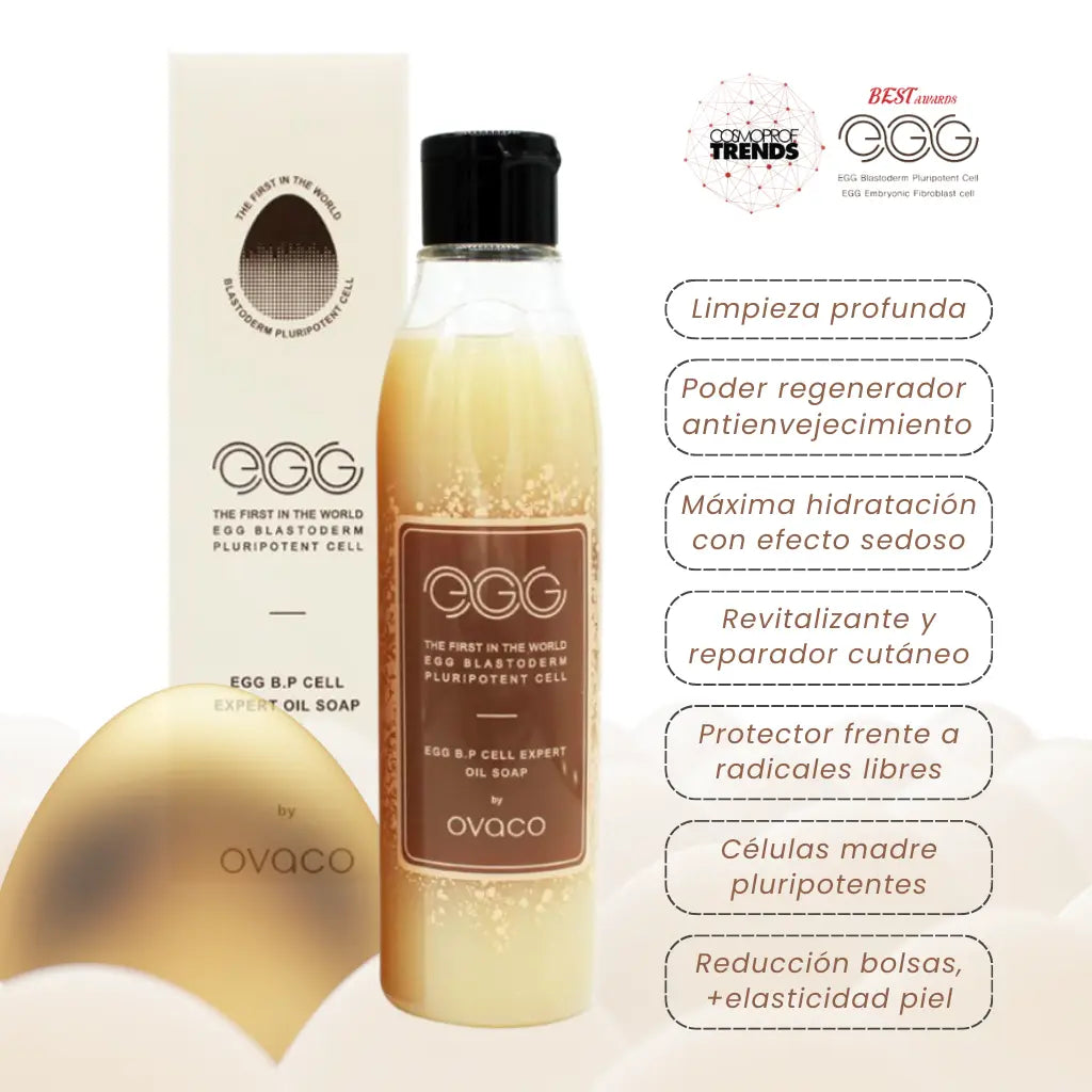 JABÓN FACIAL ACEITE DE SAVIA CON CELULAS MADRE