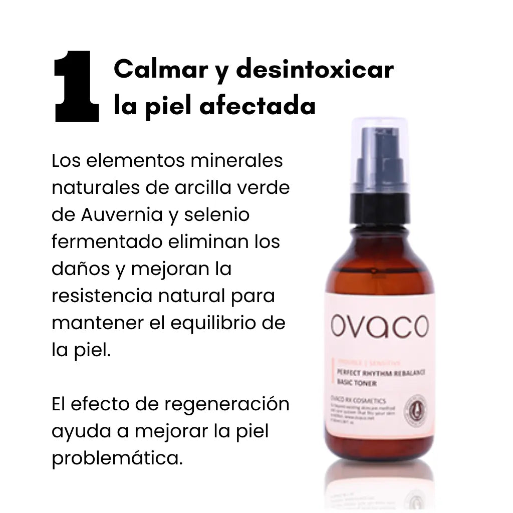 paso 1 rutina antiacné ovaco