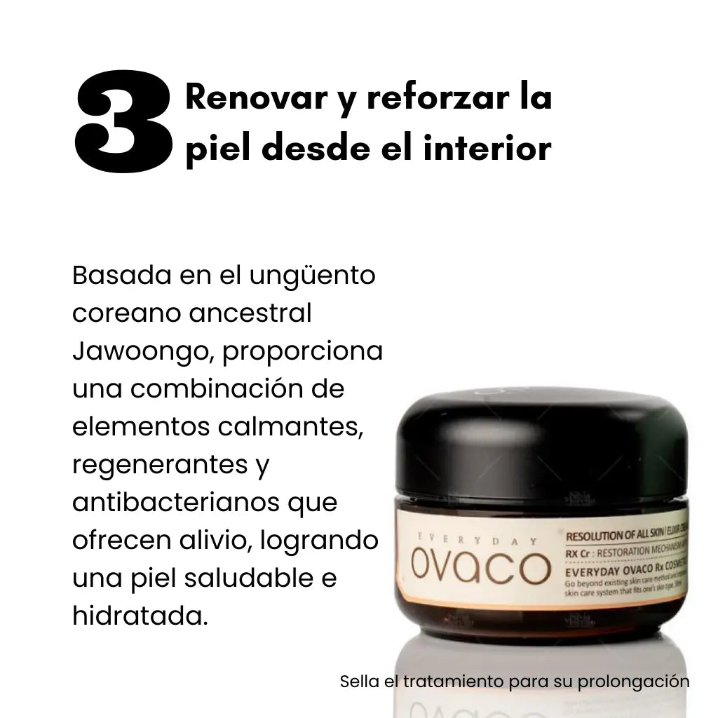 paso 3 rutina antiacné ovaco