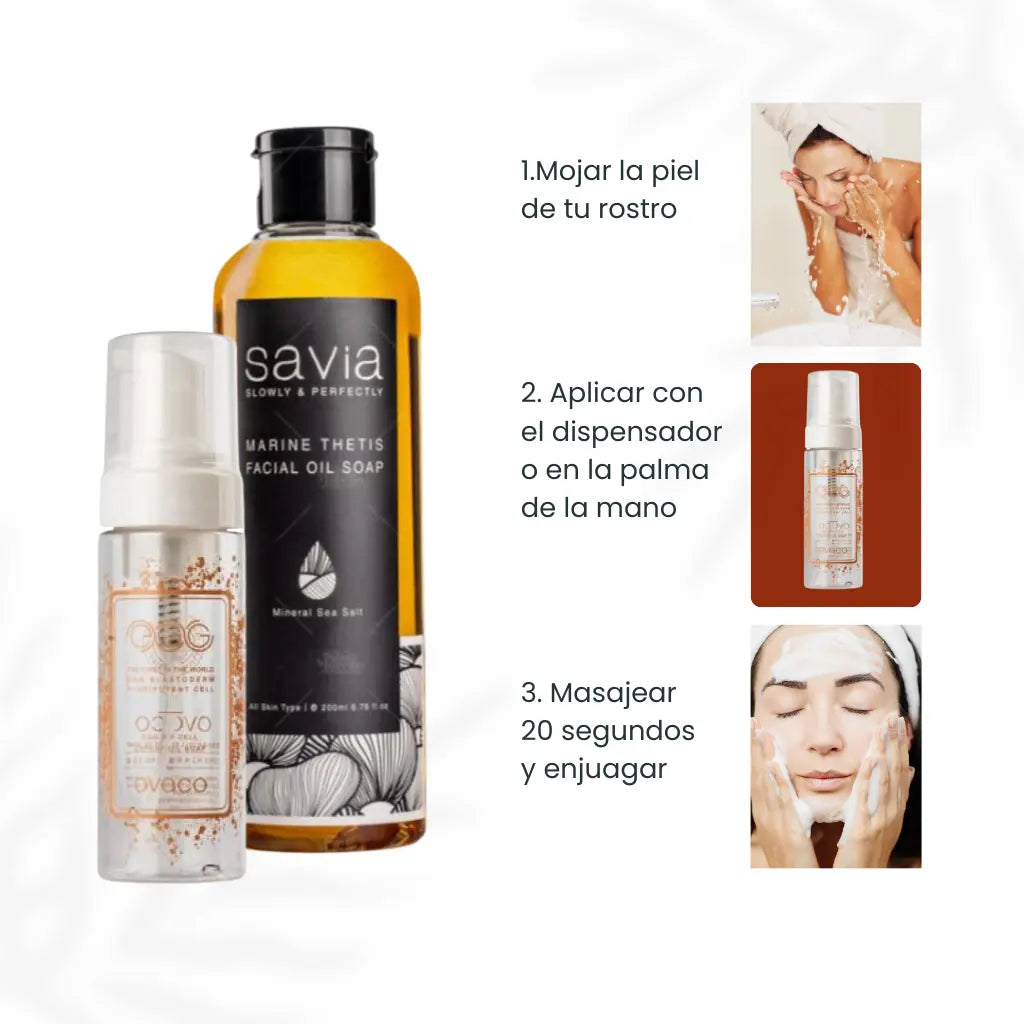 modo de uso jabón savia