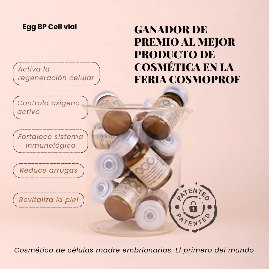 VIAL INDIVIDUAL DE CÉLULAS MADRE